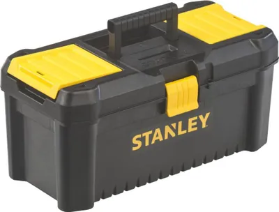 Produktbild von Stanley STST1-75517, Werkzeugkasten, Polypropylen, Schwarz, Gelb, 406 mm, 205 mm, 195 mm
