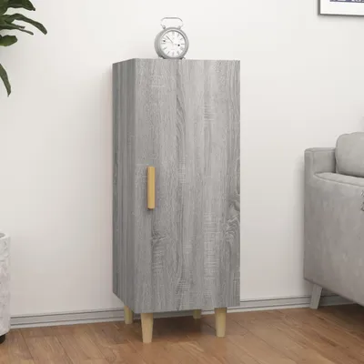 Obrázok produktu pre vidaXL Príborník Grey Sonoma 34,5x34x90 cm odvodený výrobok z dreva