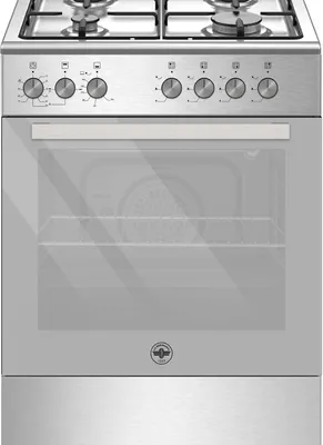 Image de Bertazzoni La Germania SE664GX/24 Cuisinière indépendante A gaz Inox