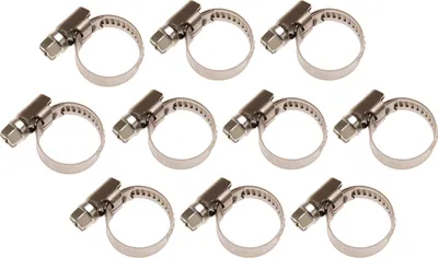 Immagine prodotto di BGS 8095-12x20 Fascetta stringitubo, 12x20 mm, INOX, set da 10