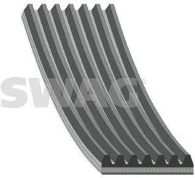 Produktbild von SWAG Keilrippenriemen 1570mm für NISSAN Qashqai II (J11, J11) 33 10 4240