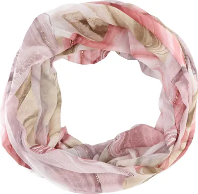 Produktbild von Seiden-Tuch für Damen Kreis Muster Elegantes Mode Seidenschal/Halstuch/Schultertuch Motiv 2
