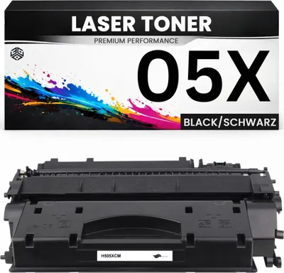 Produktbild von XXL Toner kompatibel für HP CE505X(05X) LaserJet P2055D/P2055DN/P2055X;Canon IR-1133/1133A/1133IF in Schwarz