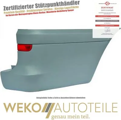 Produktbild von Stoßstange hinten rechts DIEDERICHS 1666258 für MERCEDES-BENZ