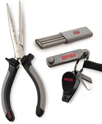 Produktbild von Rapala Pliers Accessories Combo - Zange + Hakenschärfer + Multitool