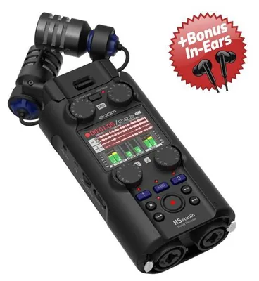 Obrázek produktu pro Záznamník zvuku Zoom H5 Studio + bonusová sluchátka do uší