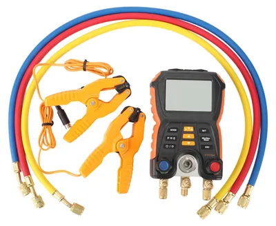 Image de Appareil de mesure numérique à grande précision, testeur 2-en-1 de pression et de température, climatisation, appareil de mesure CVC