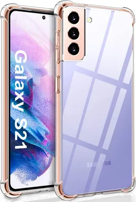 Produktbild von Hülle für Samsung Galaxy S21 - Stoßfeste Transparent Handyhülle Kratzfest Schutzhülle Ultra Dünn Phonillico®