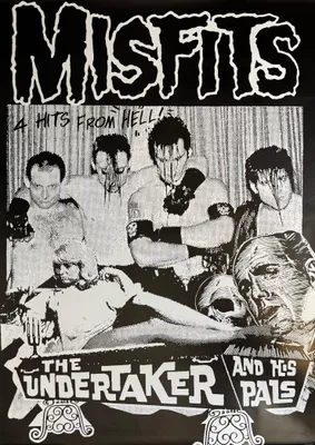 Zdjęcie produktu dla Misfits - "The Undertaker And His Pals" (1988) - Plakat - 94x132 cm