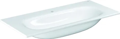 Produktbild von Grohe Möbelwaschtisch ESSENCE 1 Hahnloch, mit Überlauf 800 x 460 mm PureGuard/alpinweiß
