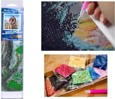 Immagine prodotto di Norimpex Diamond-Gemä lde T-Rex 30x40cm