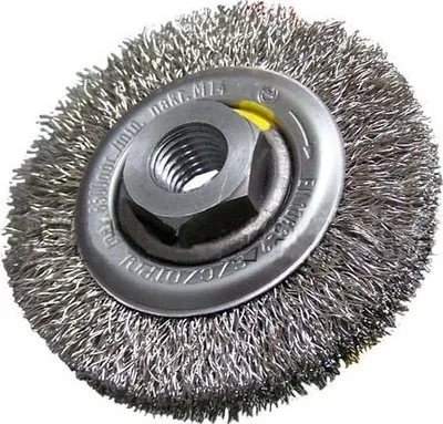 Immagine prodotto di Spazzola Per Ruote Filo D'acciaio M-14, Fi120Mm