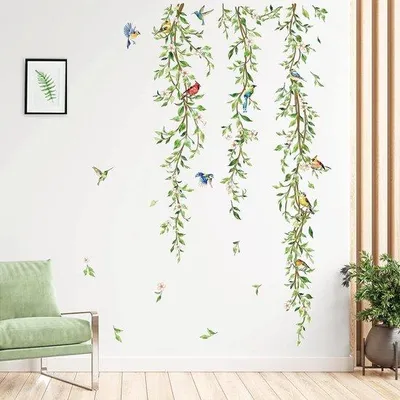 Produktbild von Famanu Wandtattoos Blumen - 8 Bögen