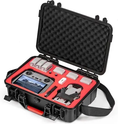 Obrázek produktu pro Vodotěsné kufry s pevnou skořepinou na RC příslušenství, černé, malé
