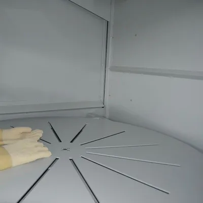 Produktbild von Rolltisch mit Drehteller 700mm