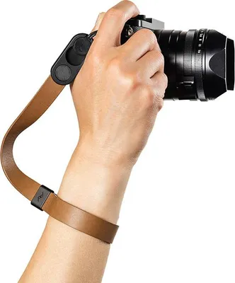 Zdjęcie produktu dla Peak Design Cuff, Aparat cyfrowy, Skóra, Opalony/Jasnobrązowy, 90 kg, 28 cm, 22 cm