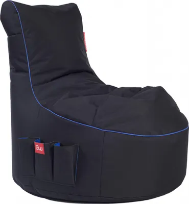 Produktbild von GAMEWAREZ Gaming Sitzsack, Arctic Blizzard 2.0, schwarz-blau