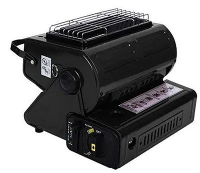Productafbeelding van Terrasverwarmer Elektrisch - 1300 Watt Vermogen - Zwart Kleur - Staand Model - Buitenverwarmer - Keramisch Verwarmingselement