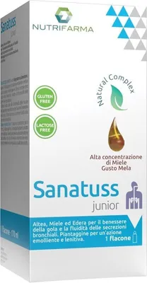 Immagine prodotto di Nutrifarma Sanatuss Junior 170 Ml
