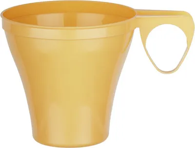 Produktbild von 80x Premium Espressotasse Henkeltasse Kaffeetasse 8cl | 80ml beige PS