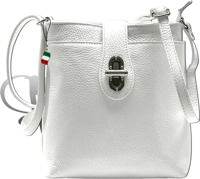 Produktbild von Florence Tasche weiß Leder D2OTF828W