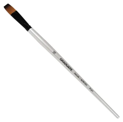 Produktbild von Daler Rowney Graduate Multi-Technique Brush Synthetic Flachpinsel 16 Bright