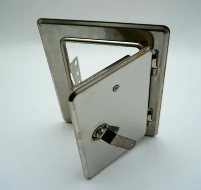 Zdjęcie produktu dla Drzwiczki czyszczące 14x20cm Drzwiczki kominkowe ze stali nierdzewnej