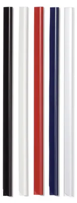 Produktbild von DURABLE Klemmschienen A4 3mm, Pckg. à 50, 293003 rot