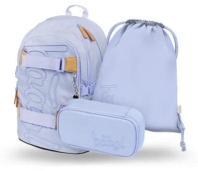 Produktbild von 3-teiliges Schulrucksack-Set für Kinder mit ergonomischem Brustgurt