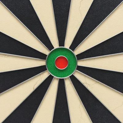 Produktbild von Kings Dart Steeldartscheibe "Professional"