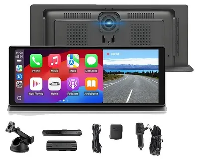 Obrázek produktu pro Autokamera, duální objektiv, rozlišení 1080p, CLP20B-NO zadní kamera, bez TF karty