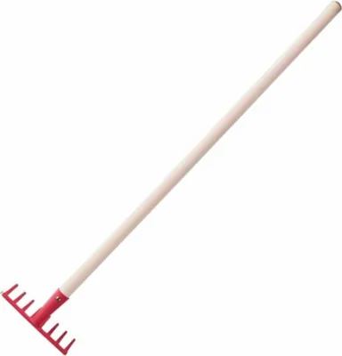 Produktbild von Woody Kinder Gartengeräte aus Massivholz und Metall, 76 cm lang, ab 3 Jahren