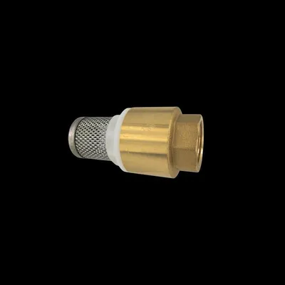 Produktbild von AquaCraft Fußventil mit Filter 1001000109 1" IG, messing