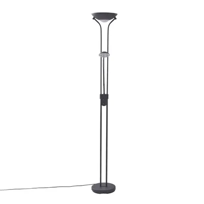 Produktbild von Lindby LED-Standleuchte Josefin, schwarz, Leselicht, dimmbar