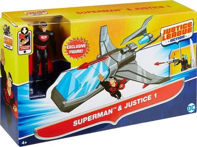 Produktbild von Justice League Action fgp35 Superman und Gerechtigkeit 1 Fahrzeug Set
