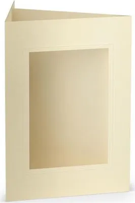 Produktbild von Passepartoutkarte B6 eckig candle light