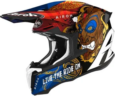 Produktbild von Airoh Twist 2.0 Tiki Motocross Helm, bunt, XS (53/54)