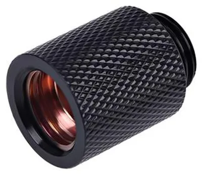 Immagine prodotto di Alphacool 17221, Adattatore, ottone, nero, 1/4", maschio, femmina