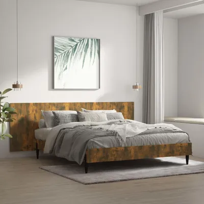 Produktbild von Wand-Kopfteil aus geräucherter Eiche, 240 x 1,5 x 80 cm