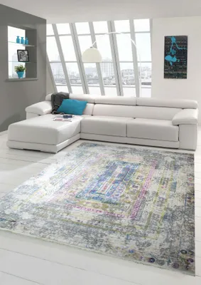 Obrázok produktu pre Dizajnové a moderné koberce Vintage Design Multi Veľkosť - 133x190 cm