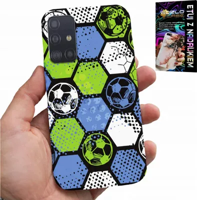 Obrázok produktu pre Puzdro Pre Samsung Galaxy A71 - Futbalové Puzdro