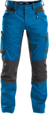 A pair of work pants displayed front-on against a white background.