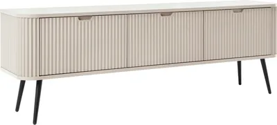 Produktbild von TV Lowboard TV-Schrank ZOEY 01 kaschmir / schwarz