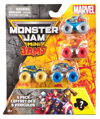 Image de Monster Jam 6075434, Monster Truck, 3 ans, plastique, multicolore