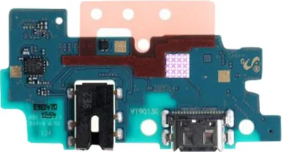 Produktbild von Clappio, Ersatzteil Ladebuchse, USB-C Stecker + 3.5mm Klinkenstecker Samsung Galaxy A50, Schwarz