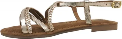 Produktbild von Lazamani Sandale Gold in Gr. 40