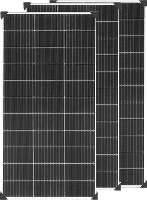 Zdjęcie produktu dla Panel słoneczny, wysoka wydajność, trwała konstrukcja, 3 sztuki 120W (360W)