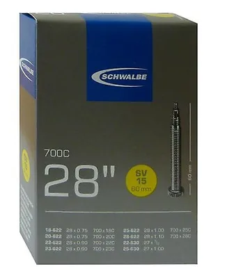 Obrázok produktu pre Schwalbe 10427363V, Galuskový ventilček, 28", 22,22 - 25,4 mm, 6 cm, Čierna, Nemecko