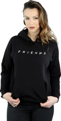 Image de Friends - Sweat à capuche pour femme BI1216 (XL) (Noir)