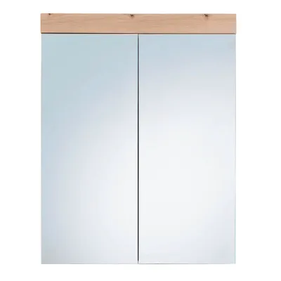 Produktbild von Spiegelschrank ALTENA-19 in Asteiche Nb., B/H/T: ca. 60/77/17 cm